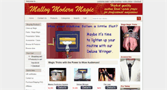 Desktop Screenshot of malloymodernmagic.com